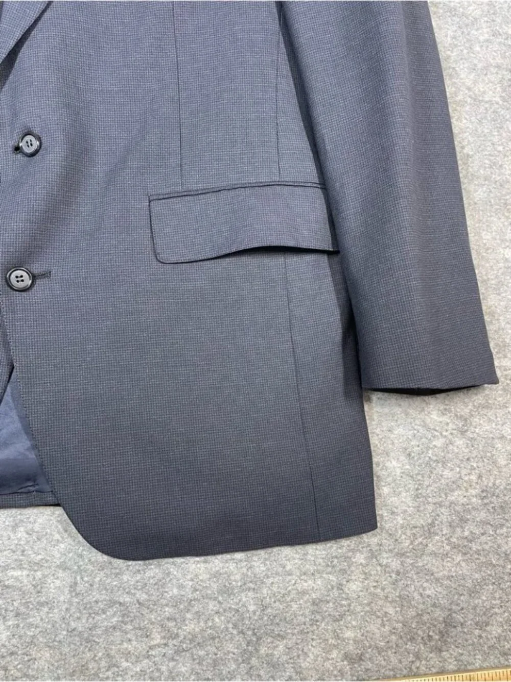 Jos. A. Bank Wool Blazer Gray Classic Career Business Formal Sport Coat Suit